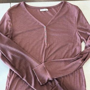 Long Sleeve Maurices top size L
